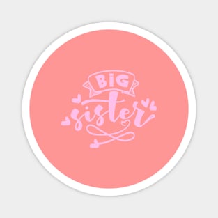 Big sister cute girls womens Magnet